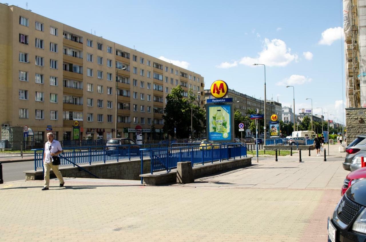 Slow Life Apartment Next To Metro Station Warschau Exterior foto